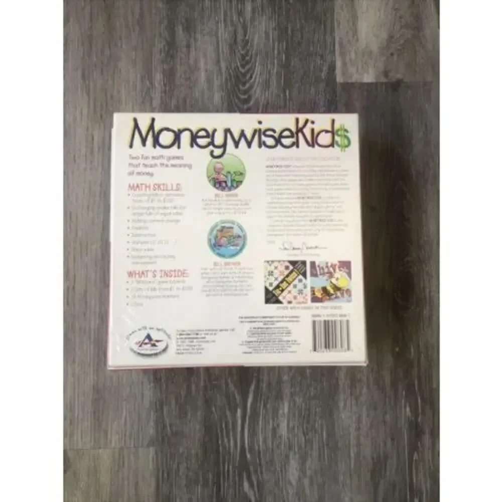 Aristoplay Moneywise Kids Game Learning Money - 2 Fun Games in One